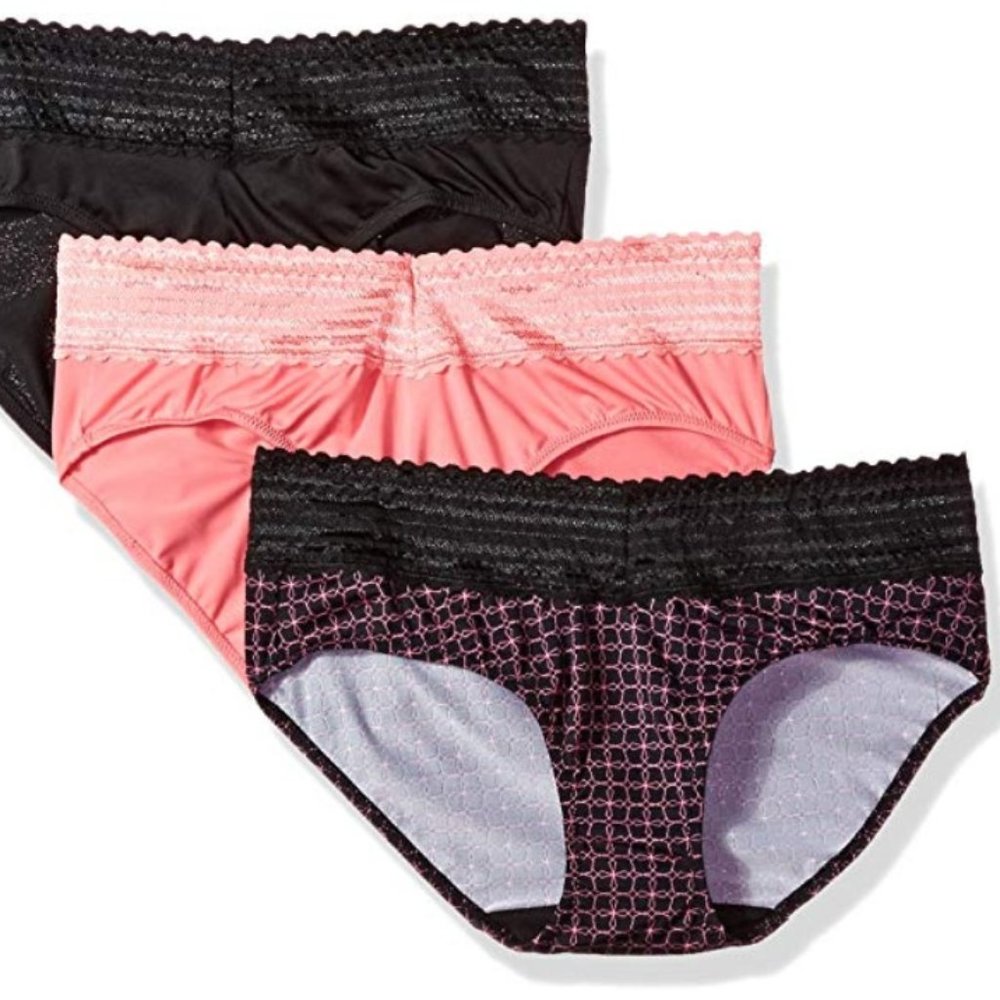 No Muffin Top Hipster 3 pack Panties